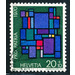 Stained glass squares  - Switzerland 1970 - 20 Rappen