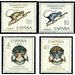 Stamp Day 1966 - Central Africa / Equatorial Guinea  / Fernando Po 1966 Set