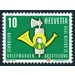 Stamp Exhibition  - Switzerland 1959 - 10 Rappen