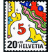 Stamp Exhibition  - Switzerland 2000 - 20 Rappen