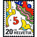 Stamp Exhibition  - Switzerland 2000 - 20 Rappen