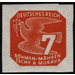 Stylized dove - Germany / Old German States / Bohemia and Moravia 1943 - 7