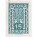 Symbolic representations  - Austria / Republic of German Austria / German-Austria 1922 - 15 Krone