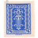 Symbolic representations  - Austria / Republic of German Austria / German-Austria 1922 - 75 Krone