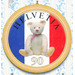 teddy bear  - Switzerland 2002 - 90 Rappen
