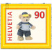 teddy bear  - Switzerland 2002 - 90 Rappen