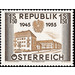 ten years  - Austria / II. Republic of Austria 1955 - 1.50 Shilling