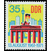 ten years Berlin wall  - Germany / German Democratic Republic 1971 - 35 Pfennig