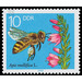 The bee  - Germany / German Democratic Republic 1990 - 10 Pfennig