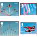 The RAF Centenary (2nd series) - United Kingdom / Northern Ireland Regional Issues 2018 Set