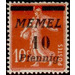 The Seederess, italic overprint Memel - Germany / Old German States / Memel Territory 1922 - 10