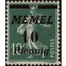 The Seederess, italic overprint Memel - Germany / Old German States / Memel Territory 1922 - 10