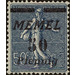 The Seederess, italic overprint Memel - Germany / Old German States / Memel Territory 1922 - 50