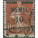 The Seederess, overprint Memel - Germany / Old German States / Memel Territory 1920 - 10