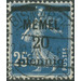 The Seederess, overprint Memel - Germany / Old German States / Memel Territory 1920 - 20