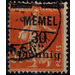 The Seederess, overprint Memel - Germany / Old German States / Memel Territory 1920 - 30