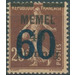 The Seederess, overprint Memel - Germany / Old German States / Memel Territory 1921 - 60