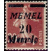 The Seederess, overprint Memel - Germany / Old German States / Memel Territory 1922 - 20