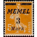 The Seederess, overprint Memel - Germany / Old German States / Memel Territory 1922 - 3