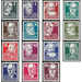 Time stamp series  - Germany / German Democratic Republic 1952 Set