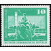 Time stamp series  - Germany / German Democratic Republic 1973 - 10 Pfennig