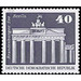 Time stamp series  - Germany / German Democratic Republic 1973 - 40 Pfennig