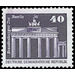 Time stamp series  - Germany / German Democratic Republic 1980 - 40 Pfennig