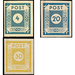 Time stamp series  - Germany / Sovj. occupation zones / East Saxony 1945 Set