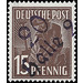 Time stamp series  - Germany / Sovj. occupation zones / General issues 1948 - 15 Pfennig