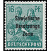 Time stamp series  - Germany / Sovj. occupation zones / General issues 1948 - 16 Pfennig