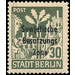 Time stamp series  - Germany / Sovj. occupation zones / General issues 1948 - 30 Pfennig