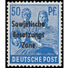 Time stamp series  - Germany / Sovj. occupation zones / General issues 1948 - 50 Pfennig