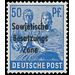 Time stamp series  - Germany / Sovj. occupation zones / General issues 1948 - 50 Pfennig