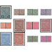 Time stamp series  - Germany / Sovj. occupation zones / Province of Saxony 1945 Set
