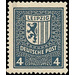 Time stamp series  - Germany / Sovj. occupation zones / West Saxony 1946 - 4 Pfennig