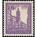 Time stamp series  - Germany / Sovj. occupation zones / West Saxony 1946 - 6 Pfennig
