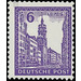 Time stamp series  - Germany / Sovj. occupation zones / West Saxony 1946 - 6 Pfennig