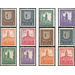Time stamp series  - Germany / Sovj. occupation zones / West Saxony 1946 Set