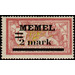 Type Merson - Germany / Old German States / Memel Territory 1920 - 2