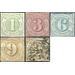 Value in circle, Kreuzer - Germany / Old German States / Thurn und Taxis 1865 Set
