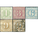 Value in circle, Kreuzer - Germany / Old German States / Thurn und Taxis 1865 Set