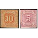 Value in square, Groschen - Germany / Old German States / Thurn und Taxis 1859 Set