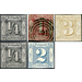 Value in square, Groschen - Germany / Old German States / Thurn und Taxis 1863 Set