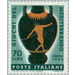 Vase depicting a javelin thrower - Italy 1963 - 70