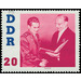 Visit of the Soviet cosmonaut German Titov  - Germany / German Democratic Republic 1961 - 20 Pfennig