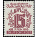 Volkssolidarität  - Germany / Sovj. occupation zones / West Saxony 1946 - 15 Pfennig