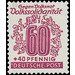 Volkssolidarität  - Germany / Sovj. occupation zones / West Saxony 1946 - 60 Pfennig