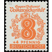 Volkssolidarität  - Germany / Sovj. occupation zones / West Saxony 1946 - 8 Pfennig