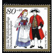 welfare: German national costumes  - Germany / Federal Republic of Germany 1994 - 80 Pfennig