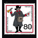 welfare: mail delivery over the centuries  - Germany / Federal Republic of Germany 1989 - 80 Pfennig